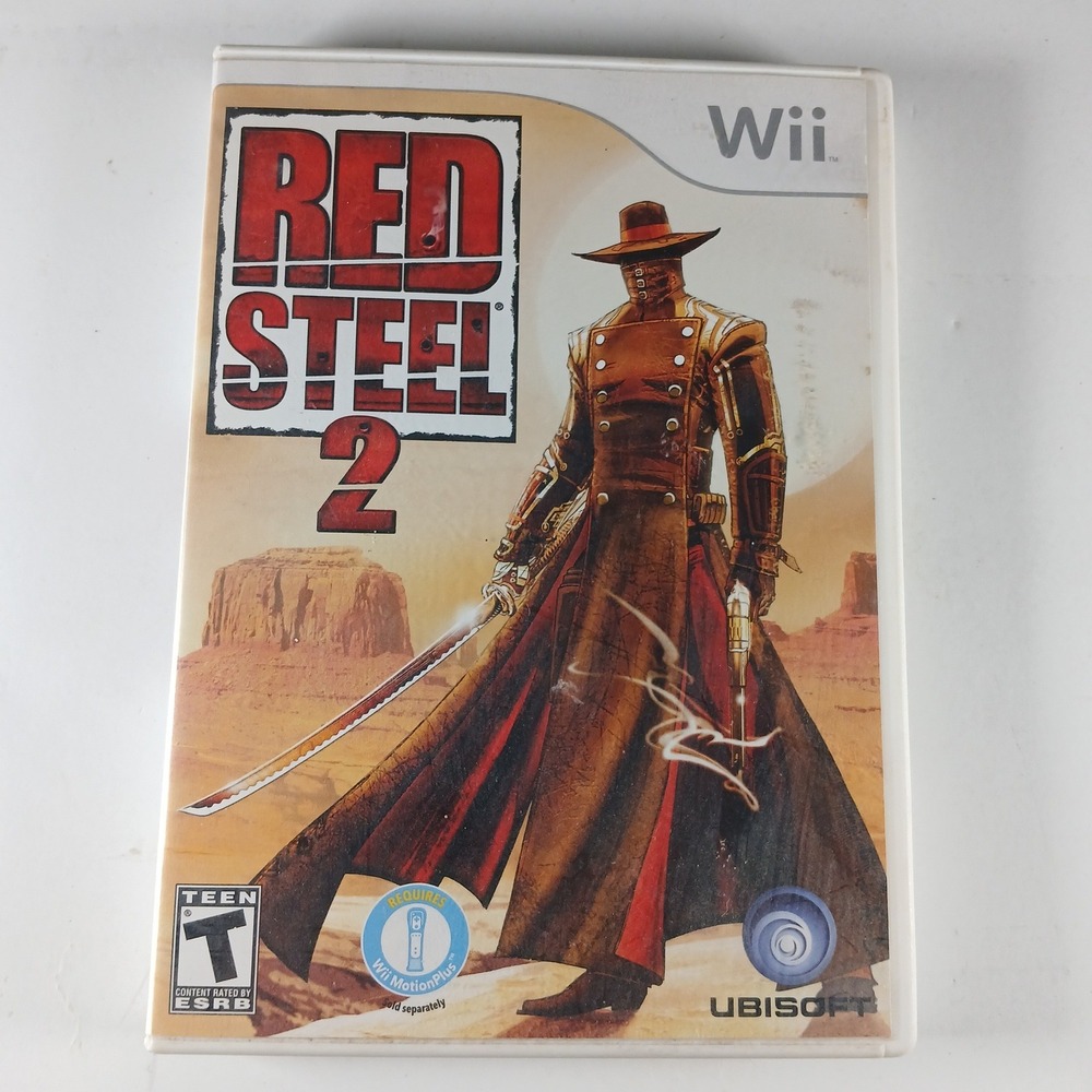 Ubisoft Red Steel 2 Nintendo Wii Complete w Case & Manual (MotionPlus Required)